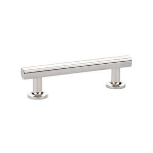 4" Freestone Pull Bright Nickel Finish
