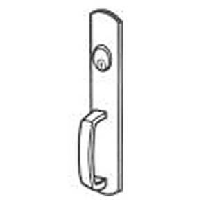 Night Latch Pull Trim for 88 Mortise, Satin Chrome Finish