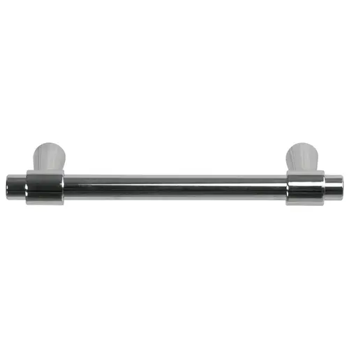 Handle, Zinc 96 125 x 33 mm Destine Collection, Polished chrome, 96 mm CTC Chrome plated, polished