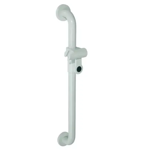 Grab Bar, With Shower Head Holder, 24" HEWI 801 Series, Pure White Pure white