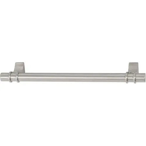 Handle, Zinc 160 198 x 37 mm Amerock Davenport Collection, satin nickel, 160 mm CTC Gray, Nickel plated, satin-finish