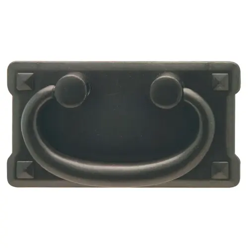 Hafele 118.95.310 Bail Handle, Zinc Mission Collection, Black oxide Black, matt