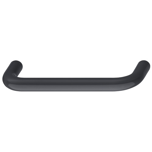 Handle, Polyamide 64 74 x 32 mm HEWI, Dim. A: 74 mm, dim. B: 32 mm, dim. C: 64 mm, glossy anthracite grey Anthracite gray, glossy