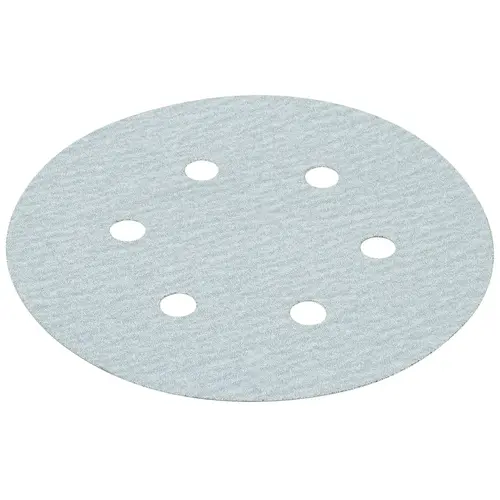 Abrasive Disc, Hook & Loop 6", Silicon Carbide, 6 Holes P120 120 grit