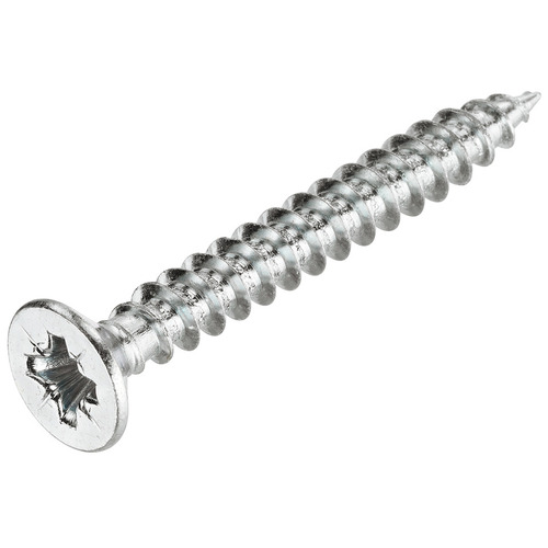 Flat Head Screw, Hospa, countersunk head, PZ, fully threaded 6 mm 13 mm 3 mm Countersunk head, Zinc plated, PZ1, length: 13 mm, thread diameter 3 mm Zinc plated