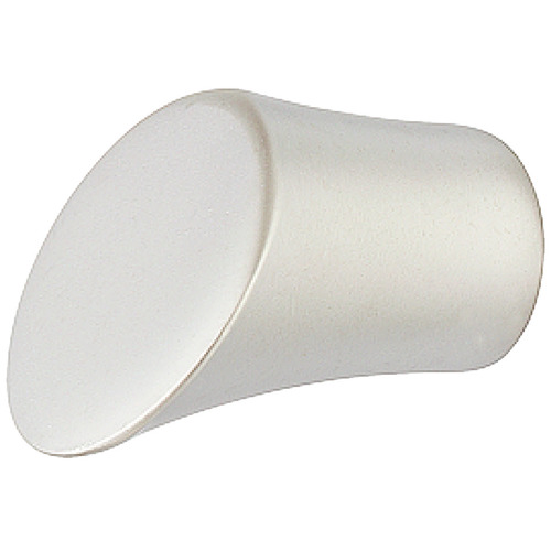 Knob Zinc alloy, matt, Nickel plated, Height: 26 mm, Knob diameter: 14 mm Nickel plated, matt