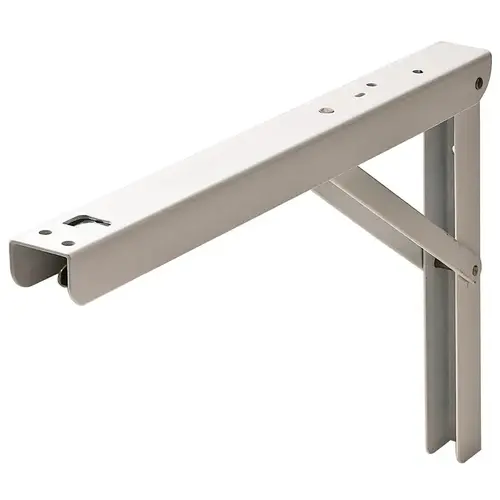 206 Series Folding Bracket, Heavy Duty 240 mm KV - weight capacity up to 880 lbs./pair, Size 16", 400 x 240 x 20 mm