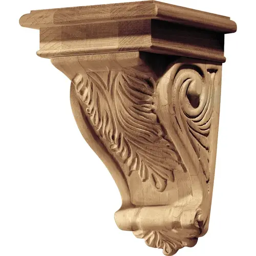 Corbel, 9" x 5 3/4" x 6 1/16" (H x W x D) Cherry Cherry Acanthus Collection, Cherry