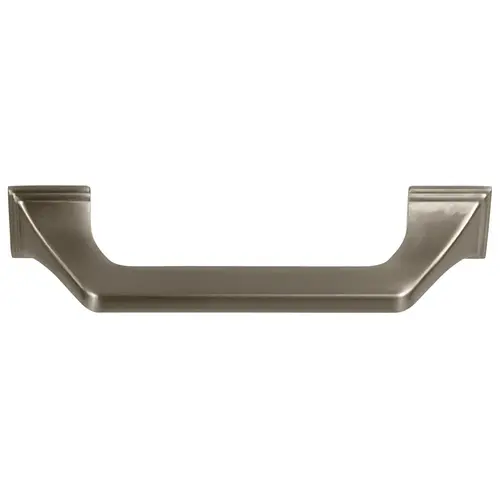 Handle, Zinc 96 Exceed Collection, Satin nickel, 96 mm CTC Nickel plated, satin-finish