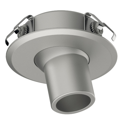 Recess mounted light, Hafele Loox5 LED 2093, 12 V, 1 W 70 lm/W 70 lm Drill hole diameter: 35 mm, silver colored, warm white 2700 K