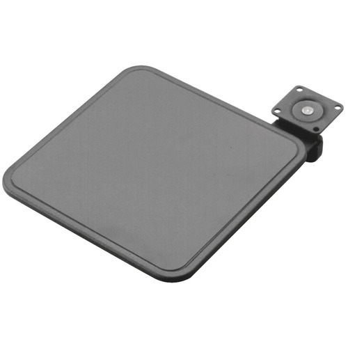 Hafele 639.86.330 Mouse Pad, Tilt-N-Swivel Black, Epoxy powder-coated