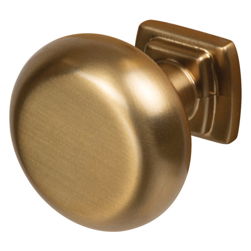 Knob, Surpass, BP36893CZ Zinc alloy, bronzed, Champagne colored, Height: 30 mm, Knob diameter: 32 mm Champagne colored, bronzed