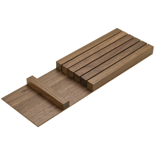 Knife Holder Insert, for Fineline Cutlery Tray Walnut Walnut