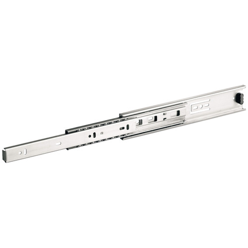 304 Stainless Steel Side Mounted Slide, Full Extension, 64 - 92 lbs Weight Capacity 610 mm 600 mm 64 lbs 24" Length, 64 lbs Pair