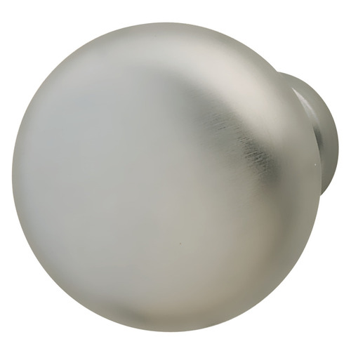 Knob, Chelsea Zinc alloy, matt, Chrome plated, Height: 28 mm, Knob diameter: 31 mm Chrome plated, matt