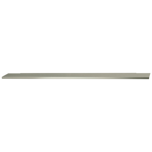 Tab Handle, Aluminum 384 529 x 38 mm Oslo Collection, nickel, 384 mm CTC Black, Nickel plated, polished