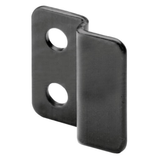 Strike Plate, for Behind Door SP-257-3 Timberline- modular removable core locking system, Black