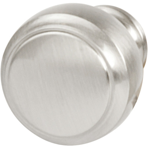 Knob, Highland Ridge Zinc alloy, matt, Nickel plated, Length: 30 mm, Height: 30 mm Nickel plated, matt