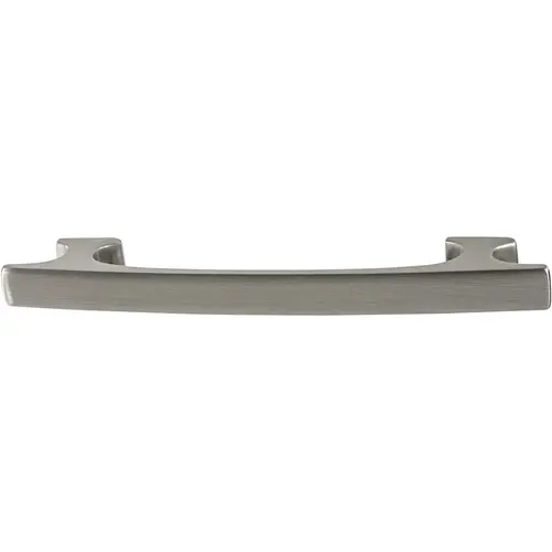 Handle, Zinc Amerock Conrad Collection, satin nickel Nickel plated, satin-finish