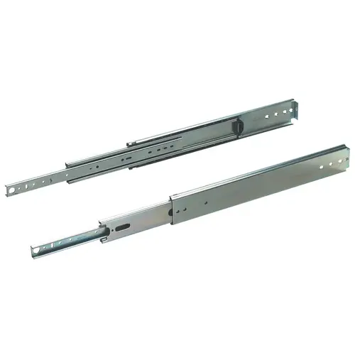 Accuride 9301E Heavy Duty Non-Disconnect Mounted Slide, Full Extension; 600 lbs Weight Capacity 32" 32" Zinc-plated Pair