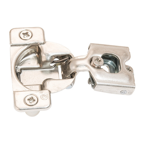 Grass TEC Concealed Face Frame Hinge, Side-Mount, 108 degree Opening Angle, Self-Close 1/4" overlay