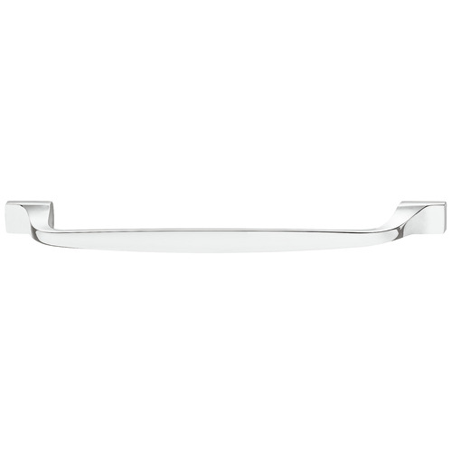 Handle, Brass 305 360 x 46 mm M6 Beaulieu Collection, Polished nickel, CTC 305 mm Nickel plated, polished