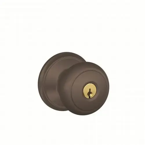 Andover Knob Storeroom Lock C Keyway with 16211 Latch and 10063 Strike Oil Rubbed Bronze Finish