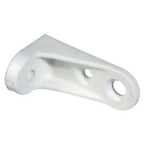 Rear Panel Connector, for Screw Fixing to Rear Panel Plastic, White White
