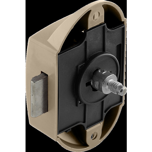 Push-Lock, Hfele Push-Lock, can be operated from one side Housing: Zinc alloy or plastic Without Catch Bolt, nickel-plated matt, lacquered, plastic Nickel plated, Nickel-plated matt, lacquered