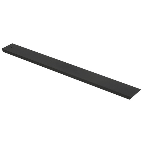 Spanning Support Bracket, Centerline Countertop Support 49" Length: 1244 mm (49"), Black