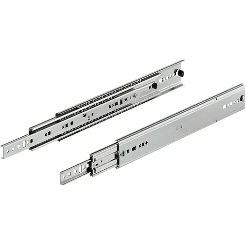 Accuride 7950/7957 Heavy Duty Side/Bottom Mounted Slide, Full Extension, 150/350 lbs Weight Capacity 300 mm 300 mm 12" Zinc plated Pair