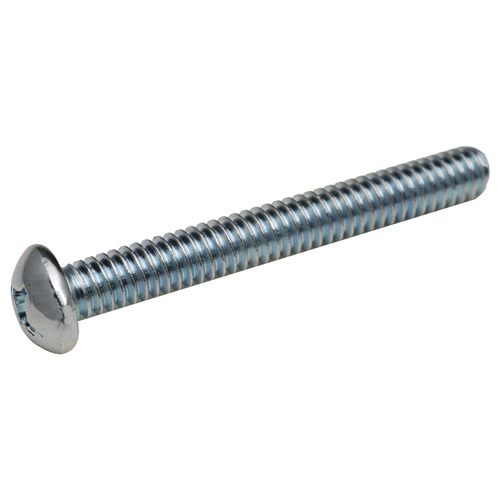 Decorative Hardware Screw, M6, #2 Phillips Drive 30 mm M6 x (1 3/16") 30 mm Zinc plated