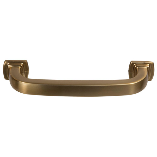 Handle, Zinc 128 148 x 30 mm Surpass Collection, Champagne bronze, 128 mm CTC Champagne colored