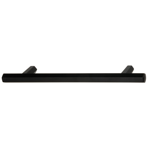 Handle, Zinc 128 Caliber Collection, Matt Black, 128 mm CTC Black, matt