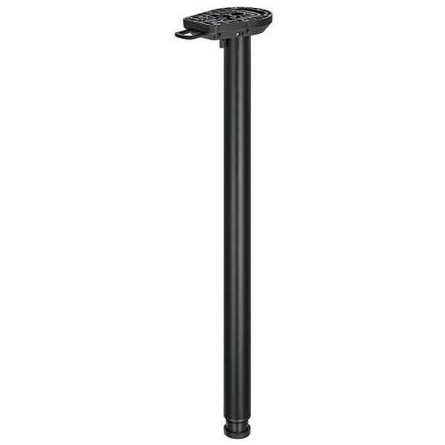 Folding Table Leg, Round Black