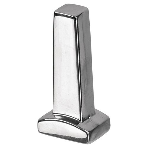 Post for Shoe Fence, TAG Synergy Elite Collection End End post, Chrome Chrome