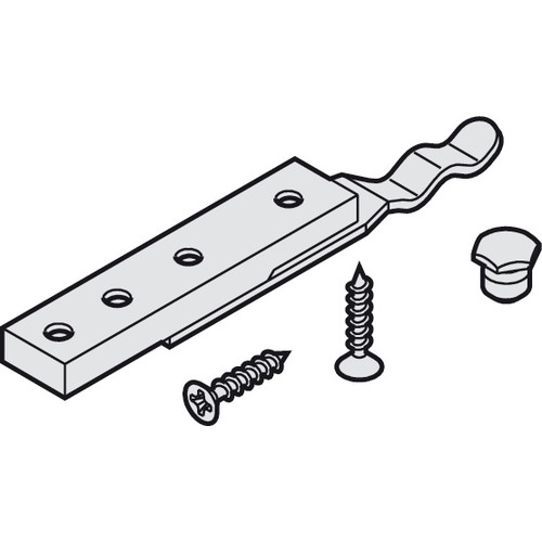 Center stop, with adjustable retainer for Hawa Aperto 60/H/GL