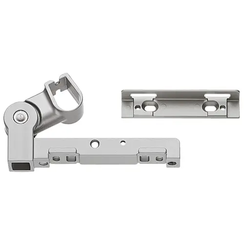 Central Hinge, for Swingfront 20 FB For stabilizing the connecting bar with high doors, Silver colored finish Silver colored, Powder coated