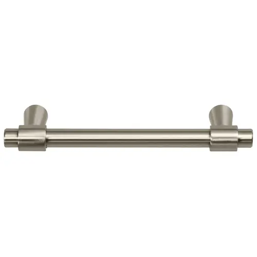 Handle, Zinc 96 125 x 33 mm Destine Collection, Satin nickel, 96 mm CTC Nickel plated, satin-finish