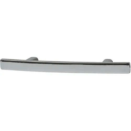 Handle, Zinc 76 133 x 10 mm Amerock Cyprus Collection, polished nickel, (3") 76 mm CTC Nickel plated, polished