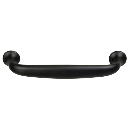 Handle, Zinc 96 113 x 30 mm Renown Collection, Matt black, 96 mm CTC Black, matt