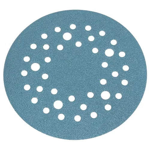 Abrasive FilmBac Disc, 5" Premium, Aluminum Oxide, Hook-N-Loop, 40 Holes P320 320 grit