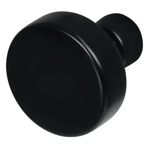 Knob, Zinc Zinc alloy, Black, Diameter: 28 mm, Knob diameter: 28 mm Black