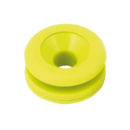 Button, Button-fix For use with countersunk wood screw, green Green