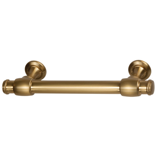 Handle, Zinc 128 165 x 35 mm Winsome Collection, Champagne bronze, 128 mm CTC Champagne colored