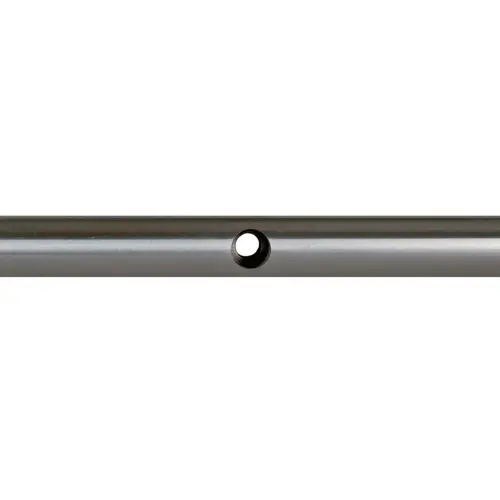 Upper Track, Hollow Tube, Pre-Drilled 12' For Barndoor Hardware, 3.658 m length; matt finish