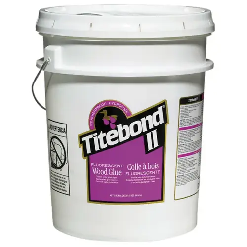 Titebond II, Fluorescent Wood Glue 5 gallons