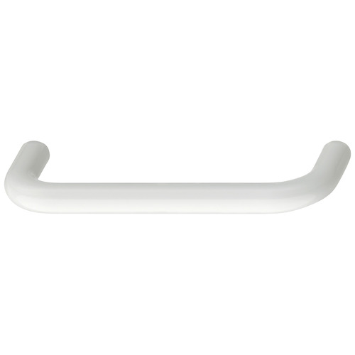 Handle, Polyamide 128 138 x 35 mm HEWI, Dim. A: 138 mm, dim. B: 35 mm, dim. C: 128 mm, glossy pure white Pure white, glossy