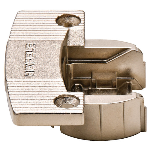 Hafele 344.06.800 Single Pivot Institutional Hinge Cup, Aximat 300, Grade 1, Screw Mount Aximat 300, Matt nickel Nickel plated