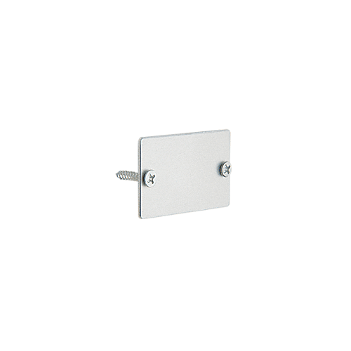 Satin Anodized Two-Piece Snap in Sash End Cap